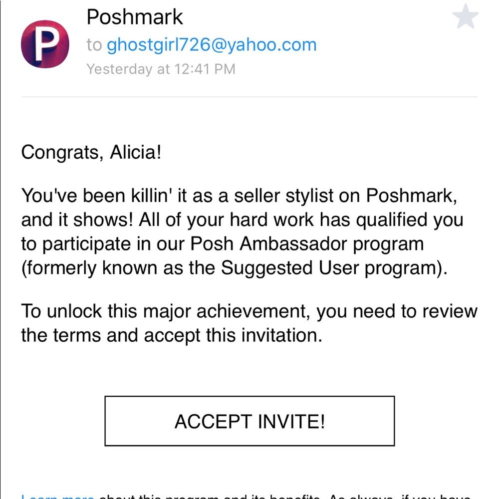 Posh Ambassador!!!!!